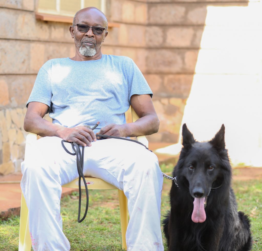 Founder of Kiuna Dogs, Chege Kiuna, started his dog breeding venture in 1984