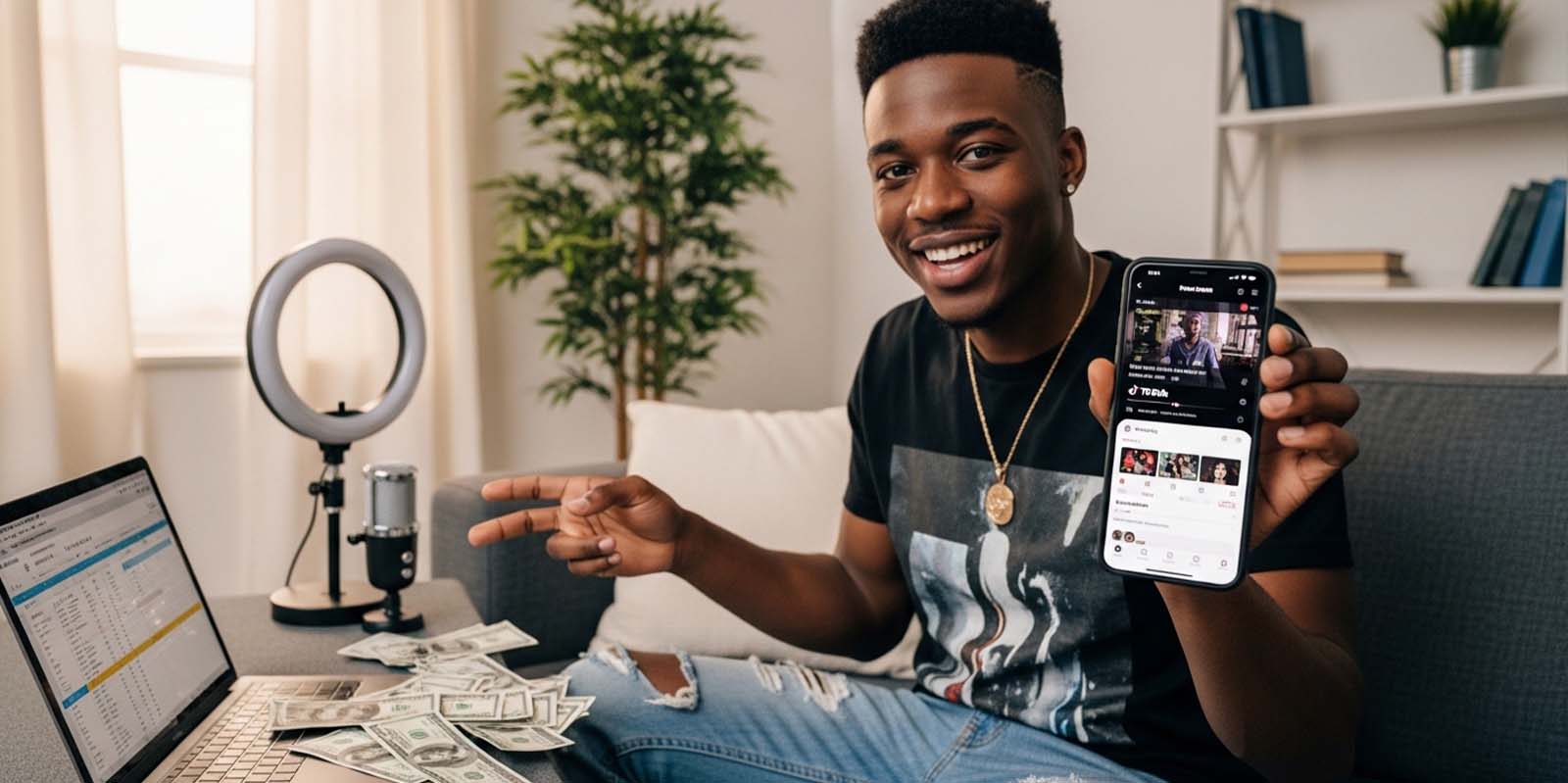 How TikTok monetisation works