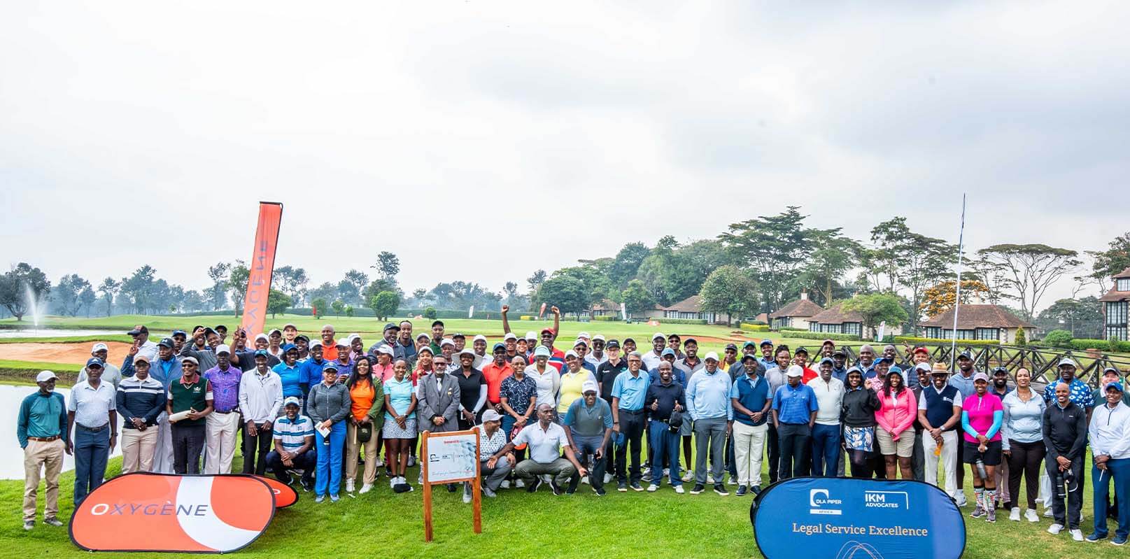 Golfing with captains of industry